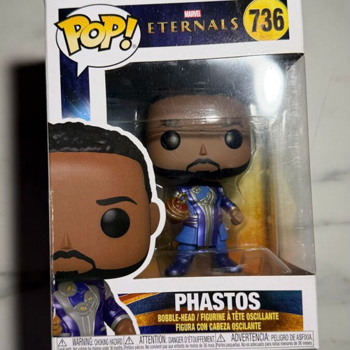 Funko Pop! Marvel Eternals Phastos 736 new Bobble-Head