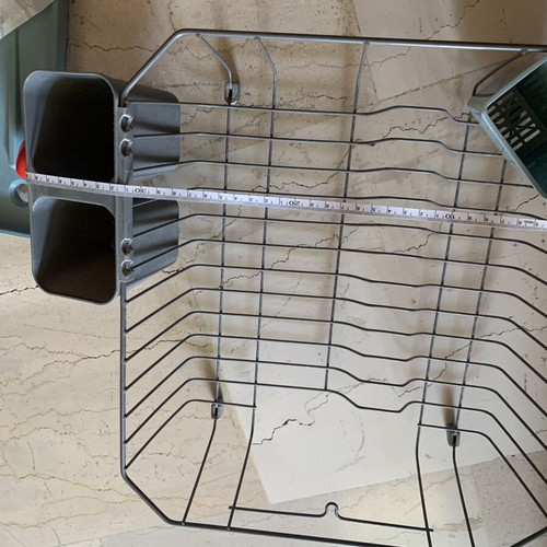 Dish rack used, functional and in very good condition