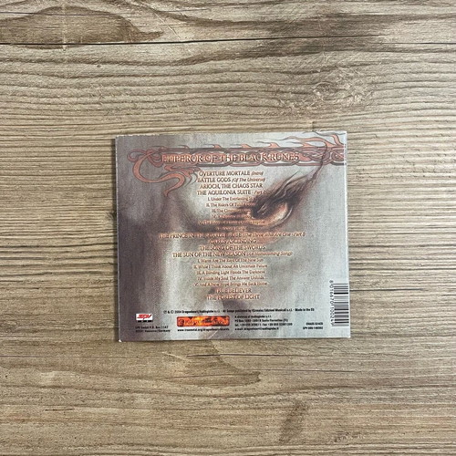 Domine Emperor Of The Black Runes CD used, metal