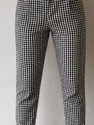 Zara pants like new, size XS 34 6, black and white