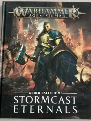 Warhammer Age of Sigmar Order Battletome Stormcast Eternals 2nd Edition like new