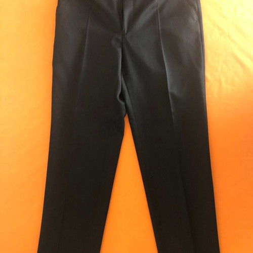 Nikola Badini gabardine suit pants like new, size 48 black