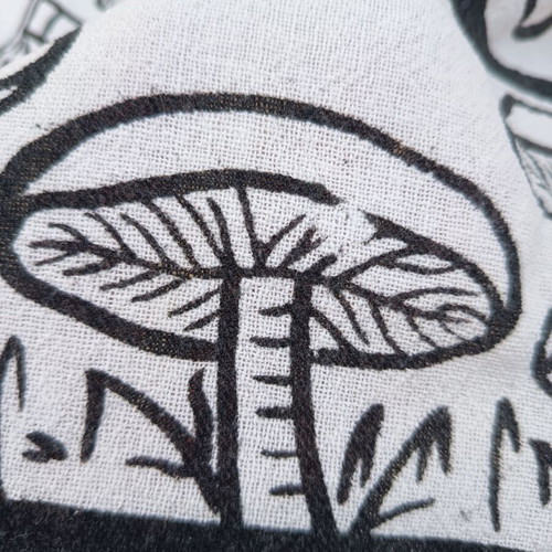 Summer Sarong 100% Viscose Indie Hippie Mushroom Print