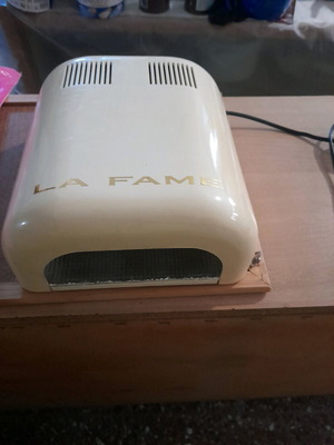 Nail lamp for semi-permanent used, old technology