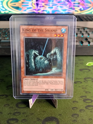 King Of The Swamp LDK2-ENK17 Yu-Gi-Oh! card new, 1st edition, mint