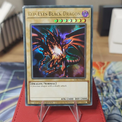 Red Eyes Black Dragon Yu-Gi-Oh! card