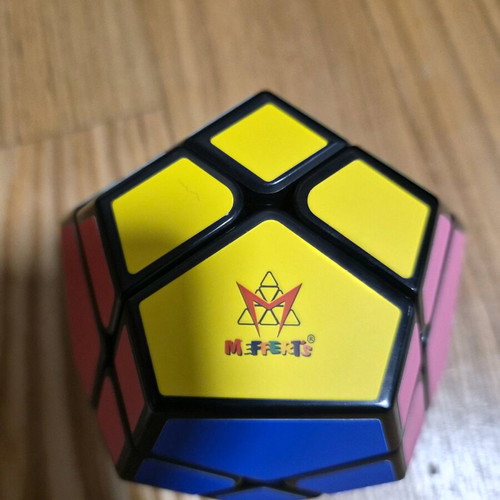 Meffert’s Megaminx like new puzzle with 12 sides, Rubik type