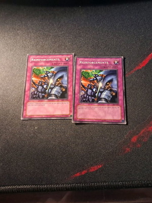 2 κάρτες reinforcements Yu-Gi-Oh