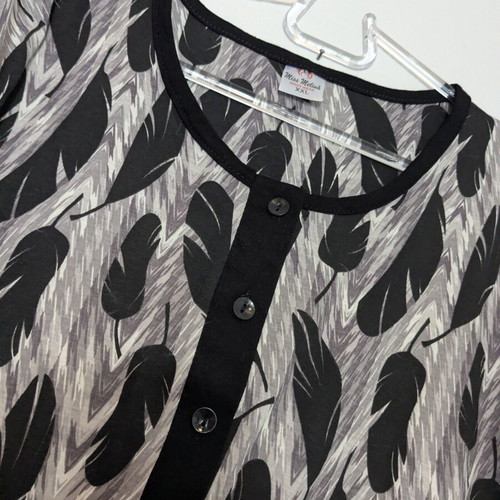 Dress XXL like new, black and gray