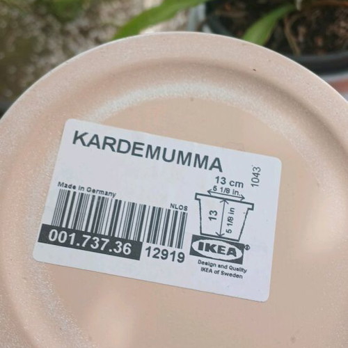 IKEA ceramic kaspo and 6 plastic bowls new