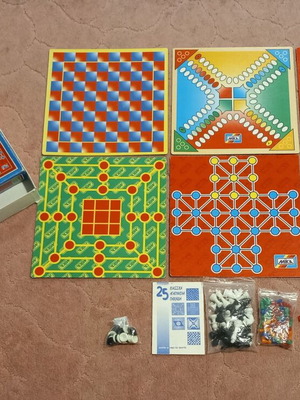 25 Classic Favorite Board Games by ΜΙΚΑ used, complete set