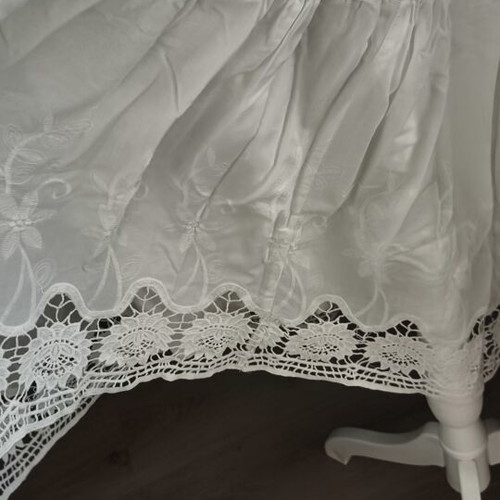 Naf Naf White Long Dress like new, summer style
