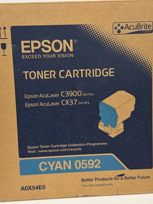 Epson Cyan Тонер C13S050592 Нов
