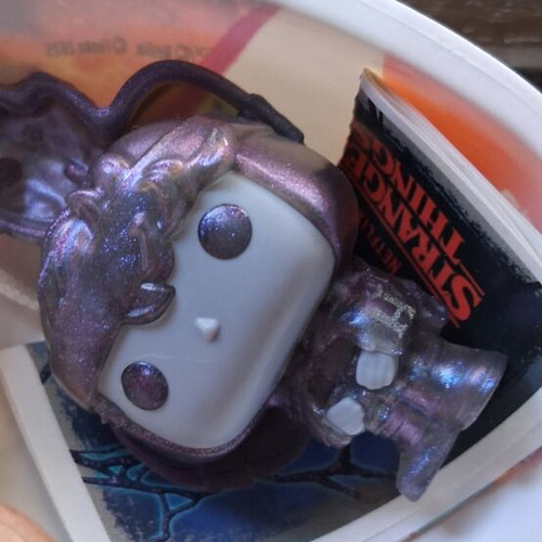 Funko Stranger Things Dustin Upside-Down Kinder Joy new with tag and cord