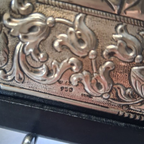 Silver icon of Panagia 950 grade, like new, 23×17cm