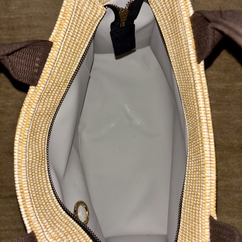 Bleecker & Love handmade crossbody bag like new, beige