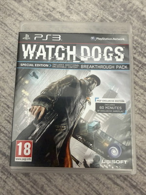 Watch Dogs 2 PS3 game like new, complete