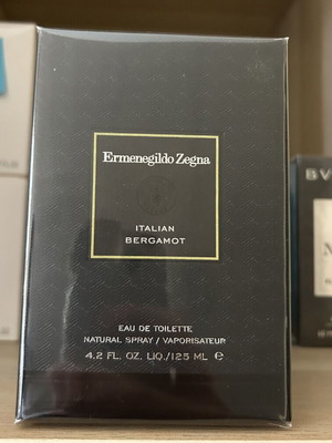 Ermenegildo Zegna Italian Bergamot Eau de Toilette 125ml new, sealed