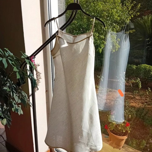Linen dress Toi&Moi like new, white, summer style