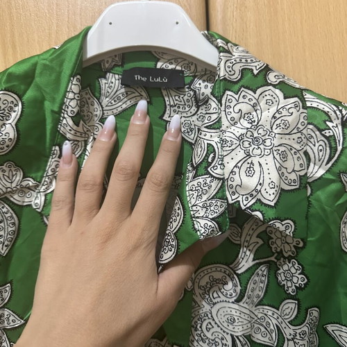 Mini dress Lulu one size like new, colorful green