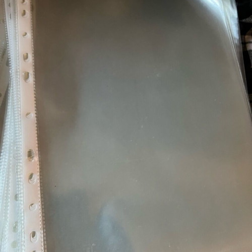 A4 plastic sleeves like new, pack of 100