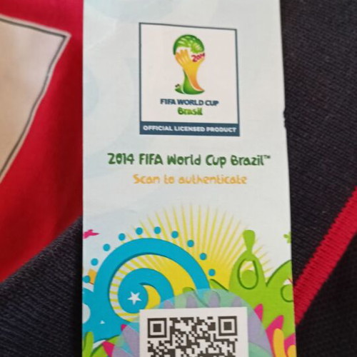 Fifa World Cup 2014 men's black polo shirt Belgium new