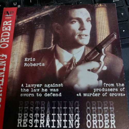 Restraining Order DVD new, action adventure thriller with subtitles