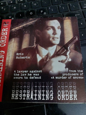Restraining Order DVD new, action adventure thriller with subtitles