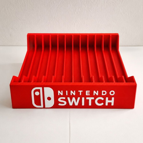 Nintendo Switch 3D Printed Cartridge Holder for 12 Games new