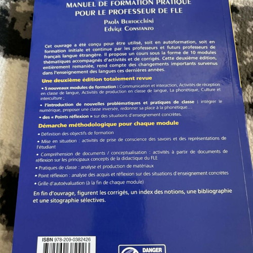 Manuel de formation pratique book like new, French