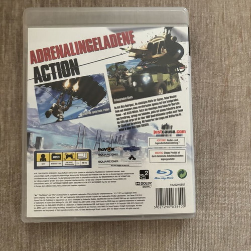 Just Cause 2 PlayStation 3 game, complete