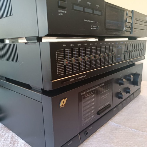 Sansui set A-1000 amplifier SE-500 equaliser T-700 tuner like new