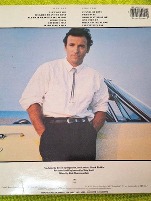 Bruce Springsteen Tunnel Of Love LP σαν καινούργιο, ροκ
