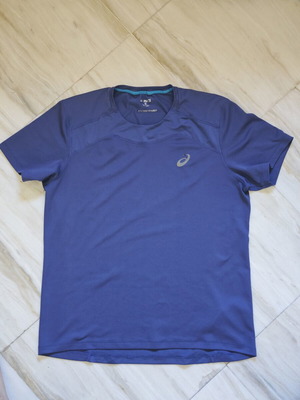 Asics Motiondry T-shirt XL μπλε σαν καινούργιο