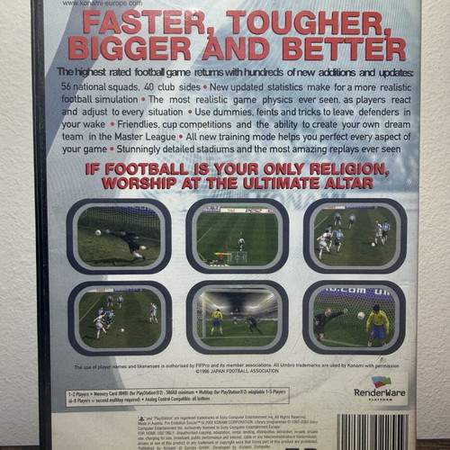 Pro Evolution Soccer 2 PlayStation 2 game used