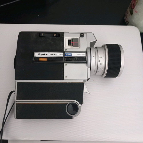 Very old video camera used