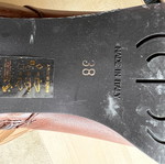 Women's leather boots used, brown, size 38
