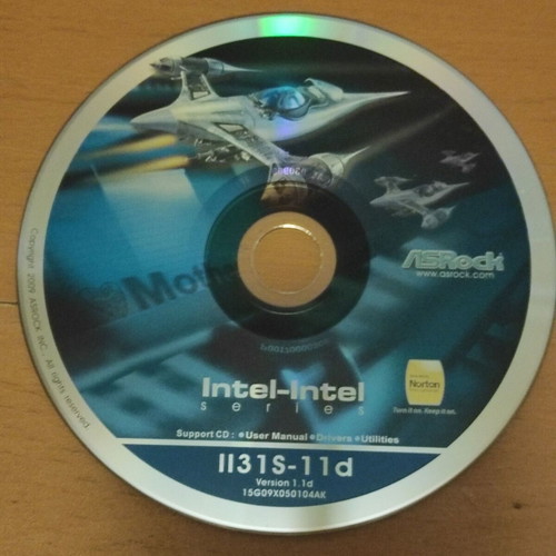 ASRock Driver CD Intel Series II31s - 11d σαν καινούργιο