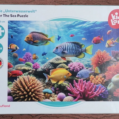 Kidland Under the Sea 1000 Pieces Jigsaw Puzzle like new
