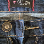 Ανδρικό τζιν Guess μεταχειρισμένο, μέγεθος W30 (EU 38), μπλε σκούρο