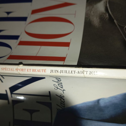 L' Officiel Hommes magazine used, June-August 2011 issue