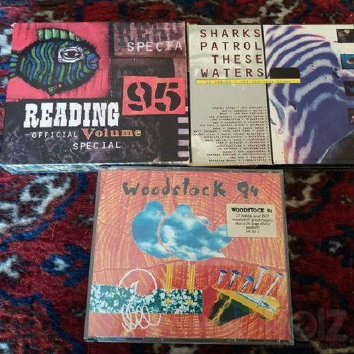 Festival CD collection used, Woodstock '94 & Reading '95