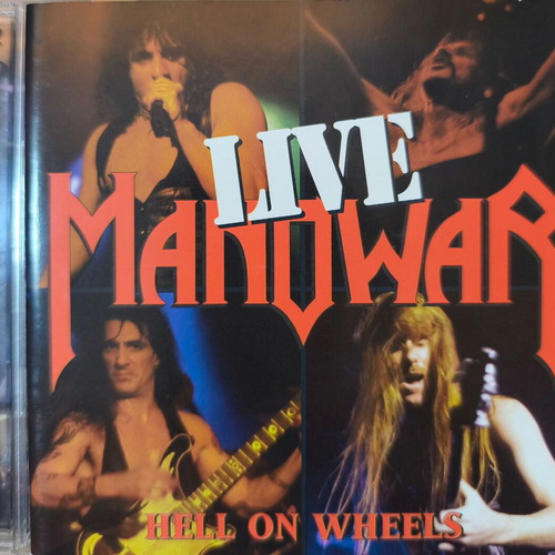 Manowar Hell on Wheels live CD double used, metal