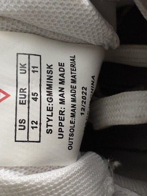 Guess Minsk sneakers used, men's size 45, black and white