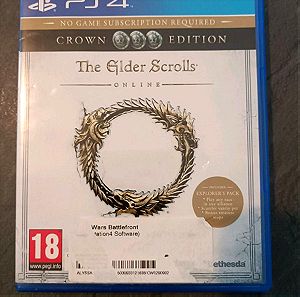 The elder scrolls online PS4