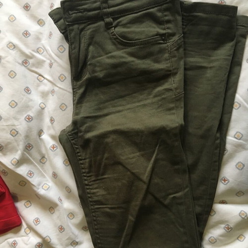 Olive pants small like new