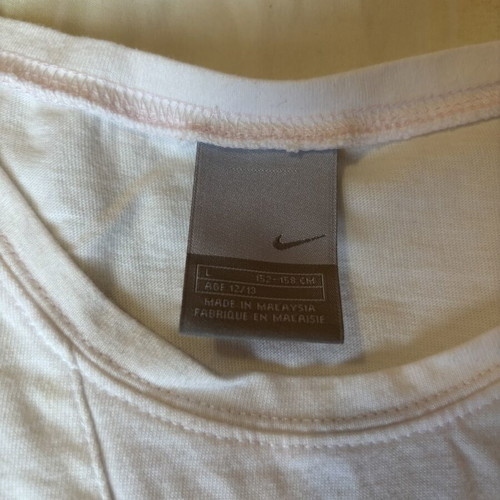 Nike Soccer Camp White Tank Top XS/S like new