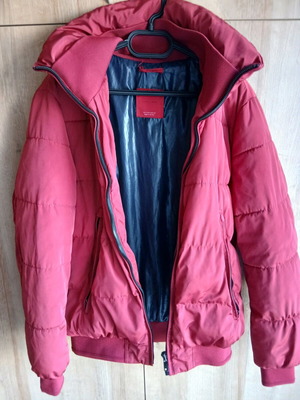 Μπουφάν Zara Man puffer μέγεθος M σαν καινούργιο, κόκκινο