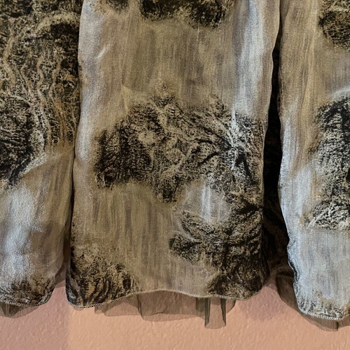 Marella skirt in medium, color olive, gray, white for all seasons