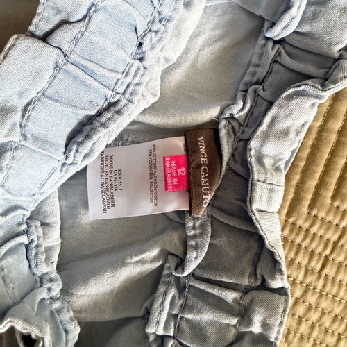 Vince Camuto shorts used, girls size 12, blue